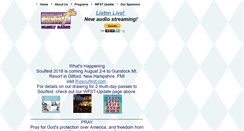 Desktop Screenshot of familyradiowfst.com